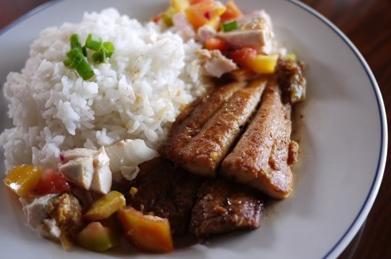 A Potluck and Fish The Hungry Giant