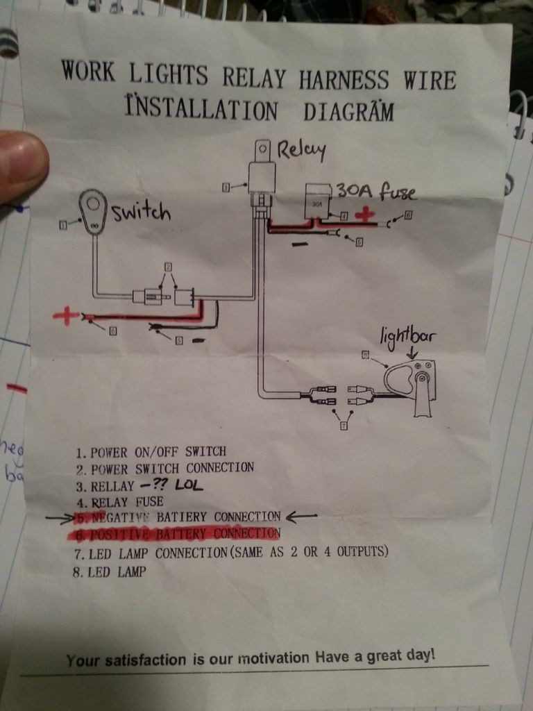 Wiring light bar to high beam switch | 4x4Earth spotlight wiring diagram for hilux 