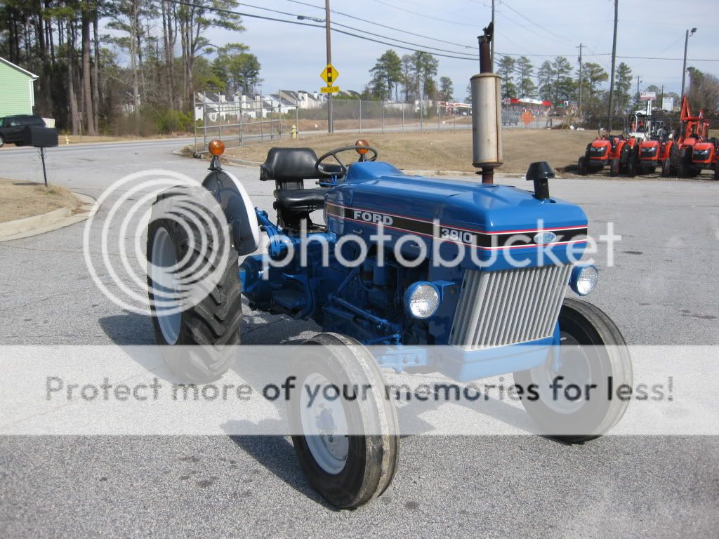 Ford tractor 3910 serial number #5