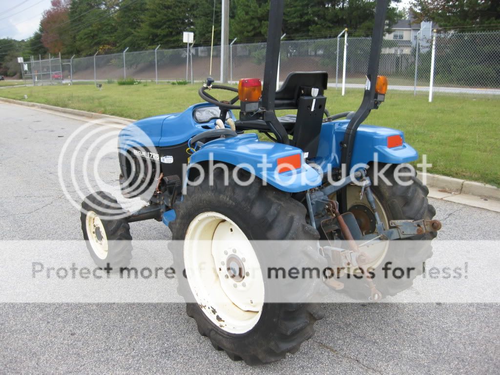 1997 New Holland 1725 4wd Tractor w/1232 hrs Gear Trans  