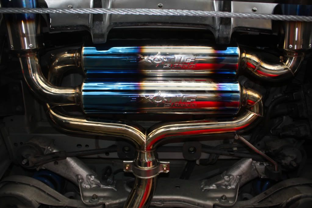 exotic speed 350z exhaust