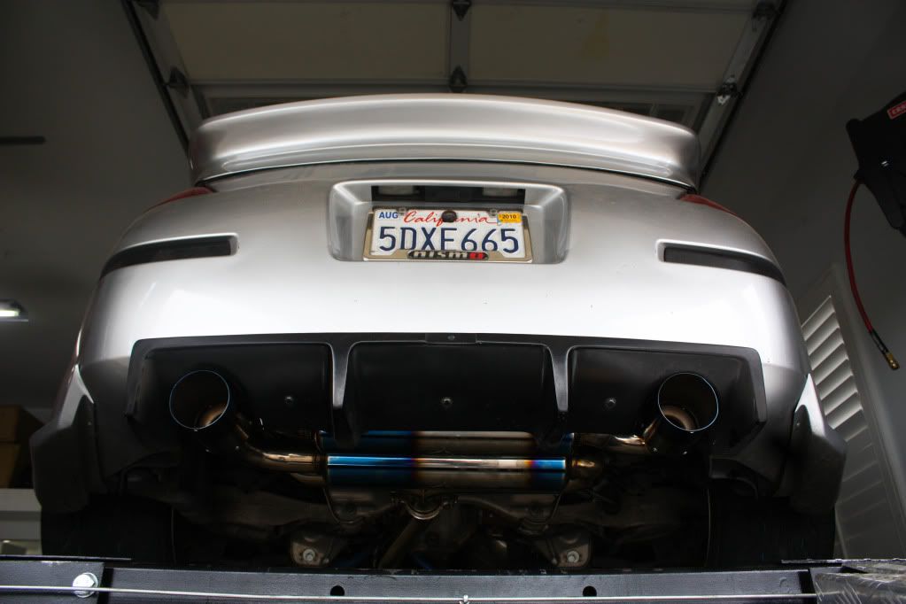 exotic speed 350z exhaust