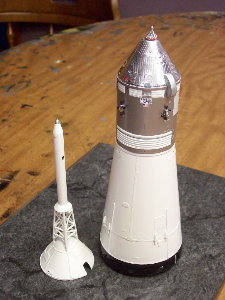 Scratchbuilt Apollo 11 (SA-506, CSM 107) - collectSPACE: Messages