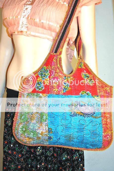 10 Vintage Tote BAGS long Sling boho gypsy purses INDIA  