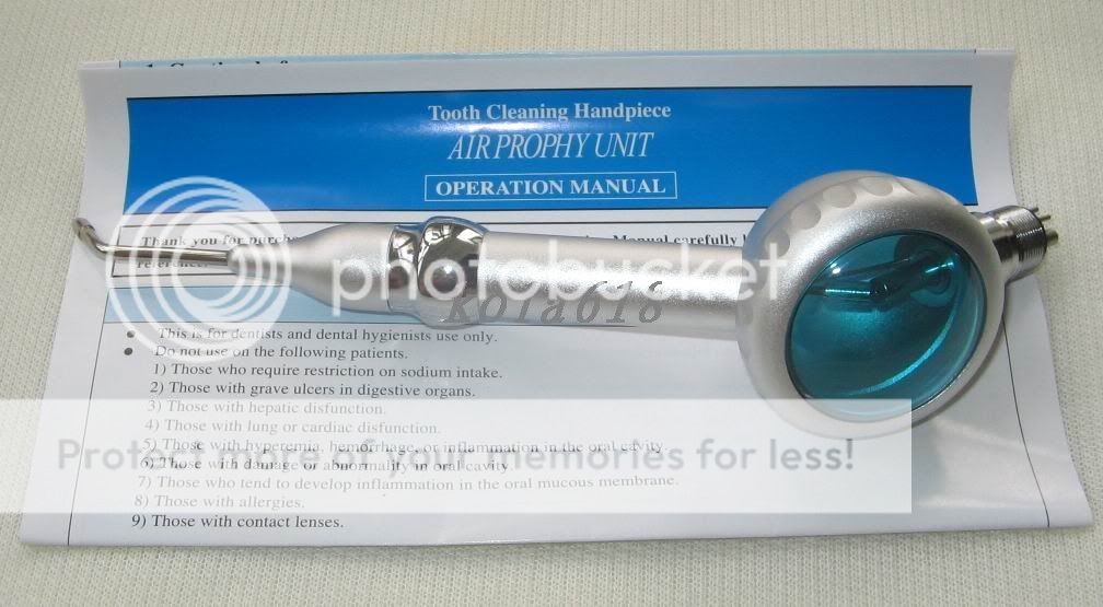 Dental 4 holes Air Propjet Polisher Teeth Prophy  