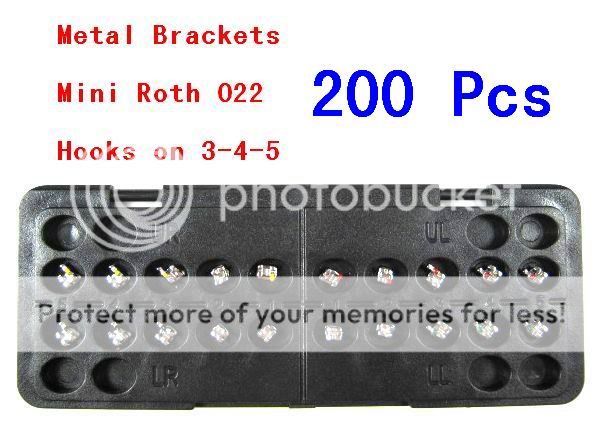 the following is Roth 022 Hooks on 3 4 5