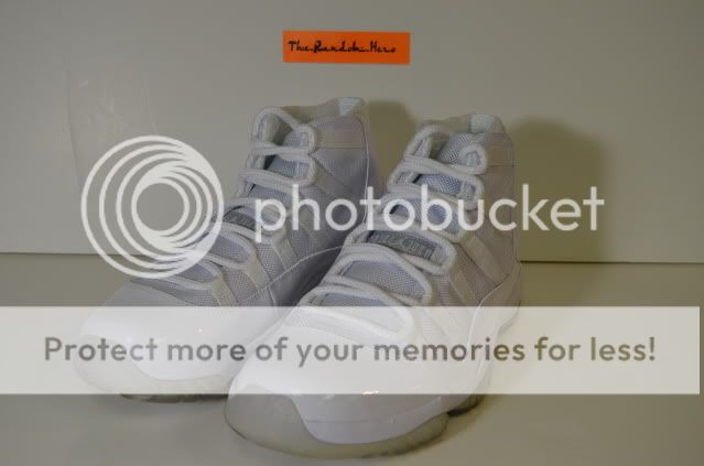 408201 101] Nike Air Jordan 11 Retro White Silver Anniversary White 