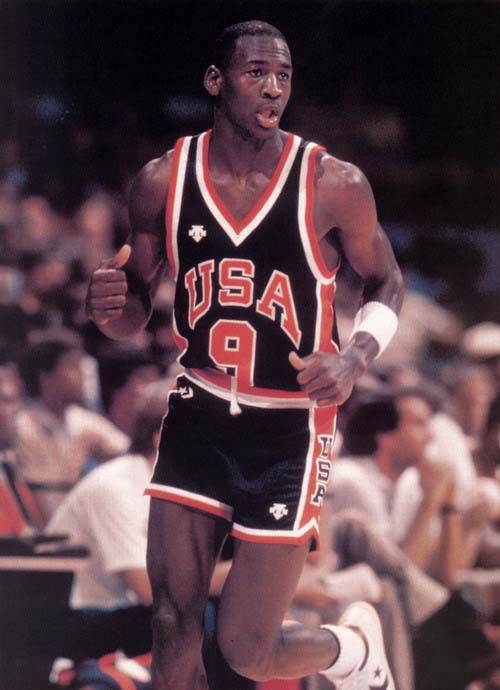 michael jordan 1984 olympic jersey