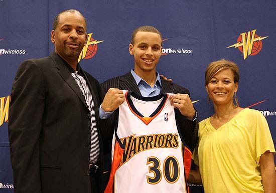 Father N Son - Dell Curry / Stephen Curry Photo by nbacardDOTnet ...