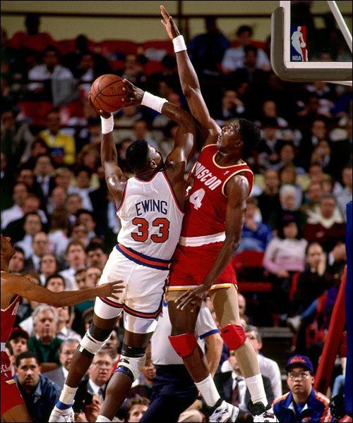 Patrick Ewing VS Hakeem Olajuwon Photo by nbacardDOTnet | Photobucket